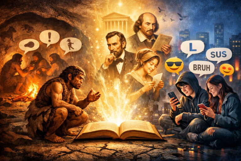 “Bruh, Sus, Bet”: The Great Linguistic Devolution